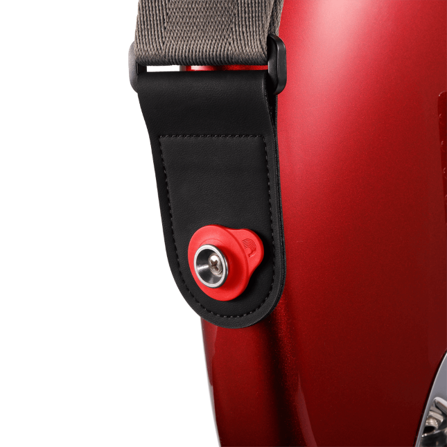 D'Addario Flex Lock Strap Block, 4-Pk Red