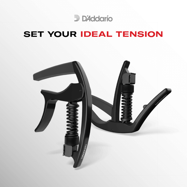 D'Addario Tri-Action Ukulele Capo