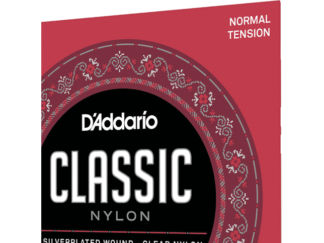 DAddario Normal Tension, Classic Nylon Student Classical Guitar Strings