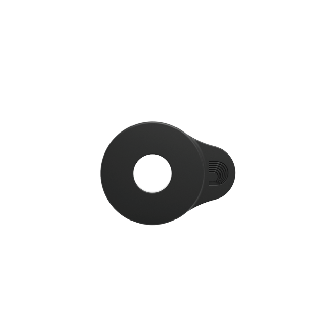 D'Addario Flex Lock Strap Block, 4-Pk Black