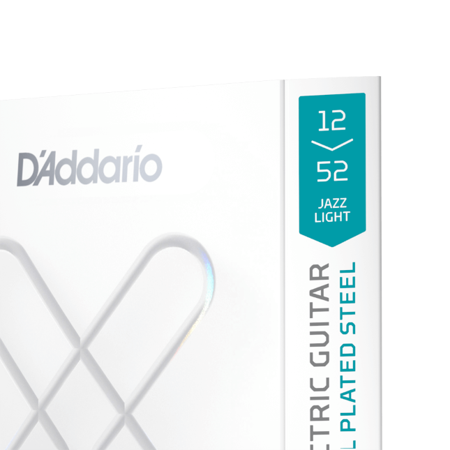 D'Addario 12-52 Light Wound Third, XS Nickel Electric Guitar Strings