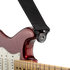 D'Addario Auto Lock Polypro Guitar Strap, Black