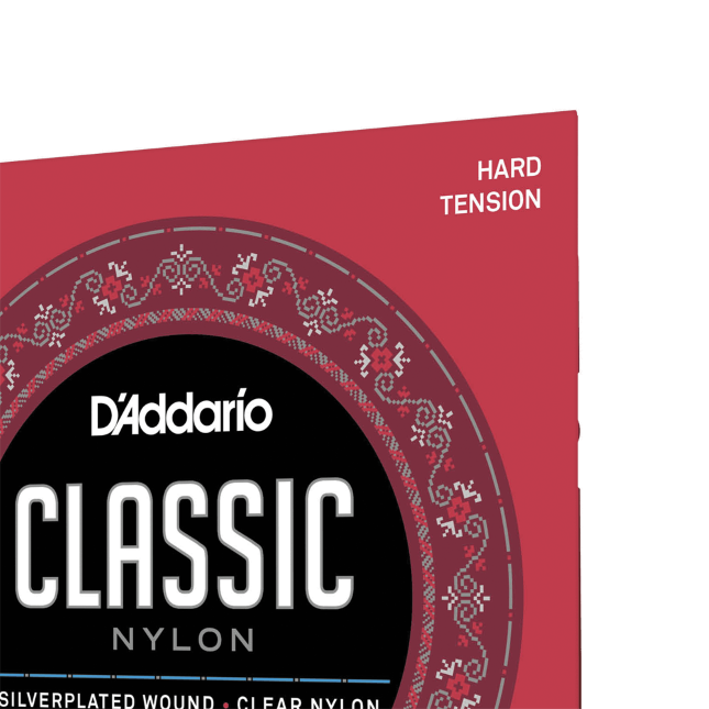 D'Addario Hard Tension, Classic Nylon Student Classical Guitar Strings