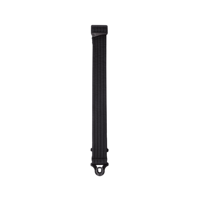 D'Addario Auto Lock Guitar Strap, Black Padded Stripes