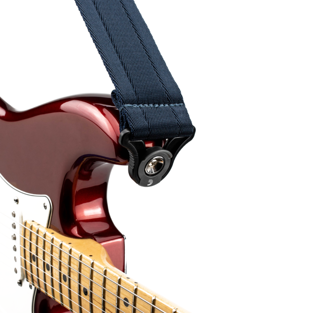 D'Addario Auto Lock Guitar Strap, Midnight