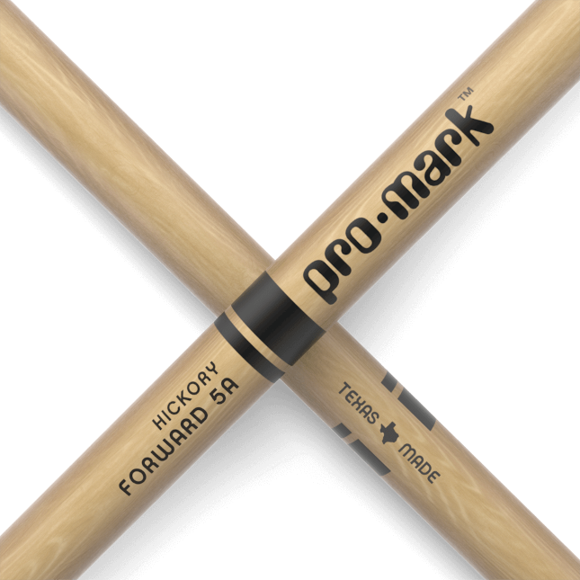 ProMark Classic Forward 5A Hickory Drumstick, Oval Wood Tip