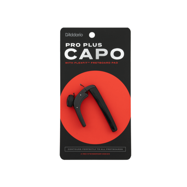 D'ddario Pro Plus Capo, Black