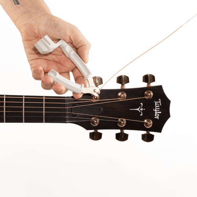 D'Addario Pro-Winder, White