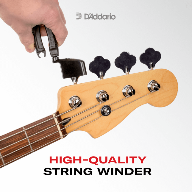 D'Addario Bass Pro-Winder, Black
