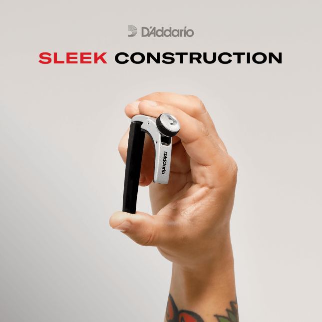 D'ddario Pro Plus Capo, Black