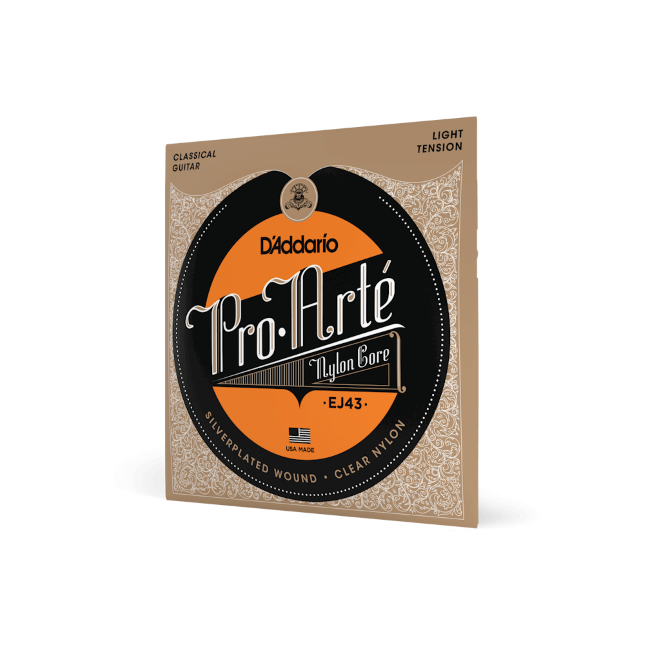 D'Addario Light Tension, Pro-Arté Nylon Classical Guitar Strings