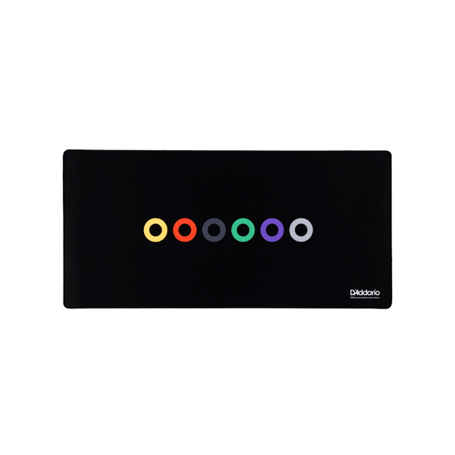 D'Addario WYKYK Ball End String Change Mat, Black