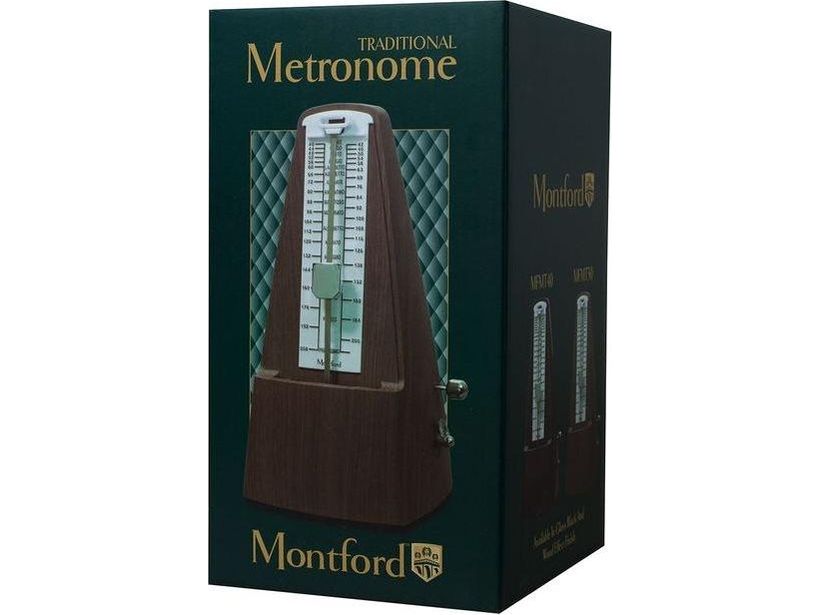 Montford Metronome Pyramid - Gloss Black Finish