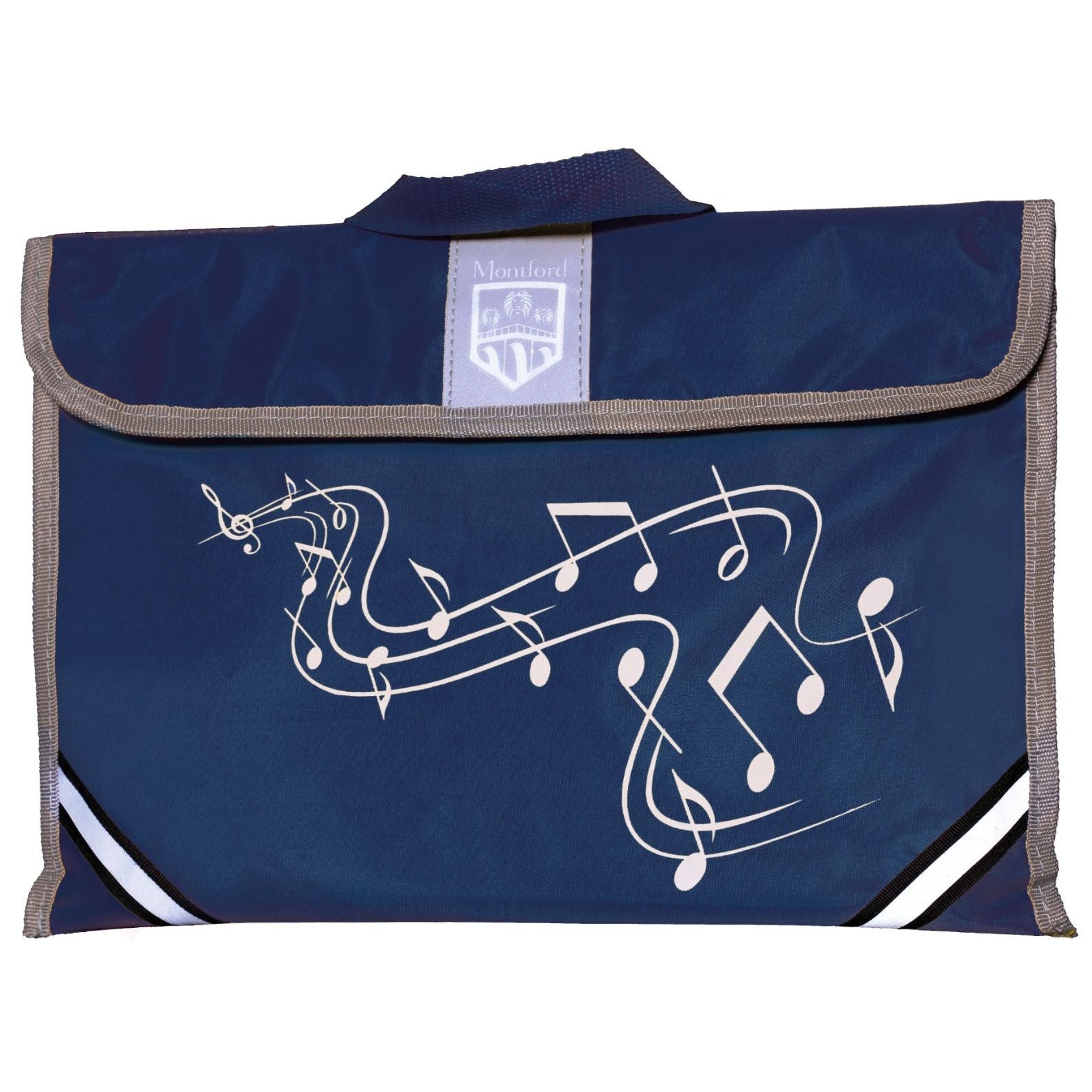 Montford Music Book Carrier Case in Navy Blue