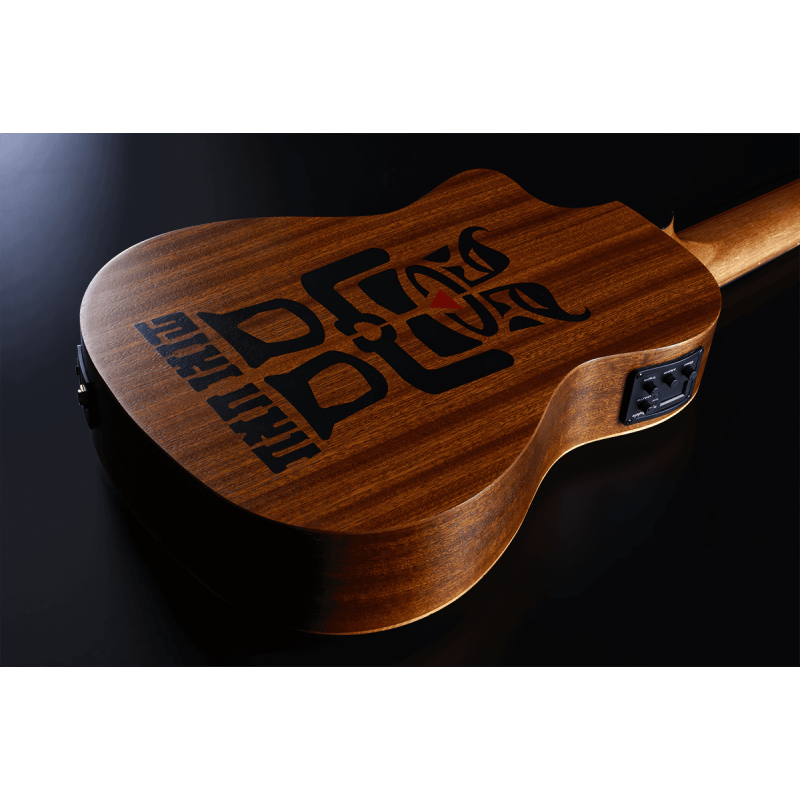 LAG Mini Fretless Cutaway Electro Bass With Case