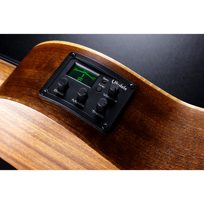 LAG Mini Fretless Cutaway Electro Bass With Case