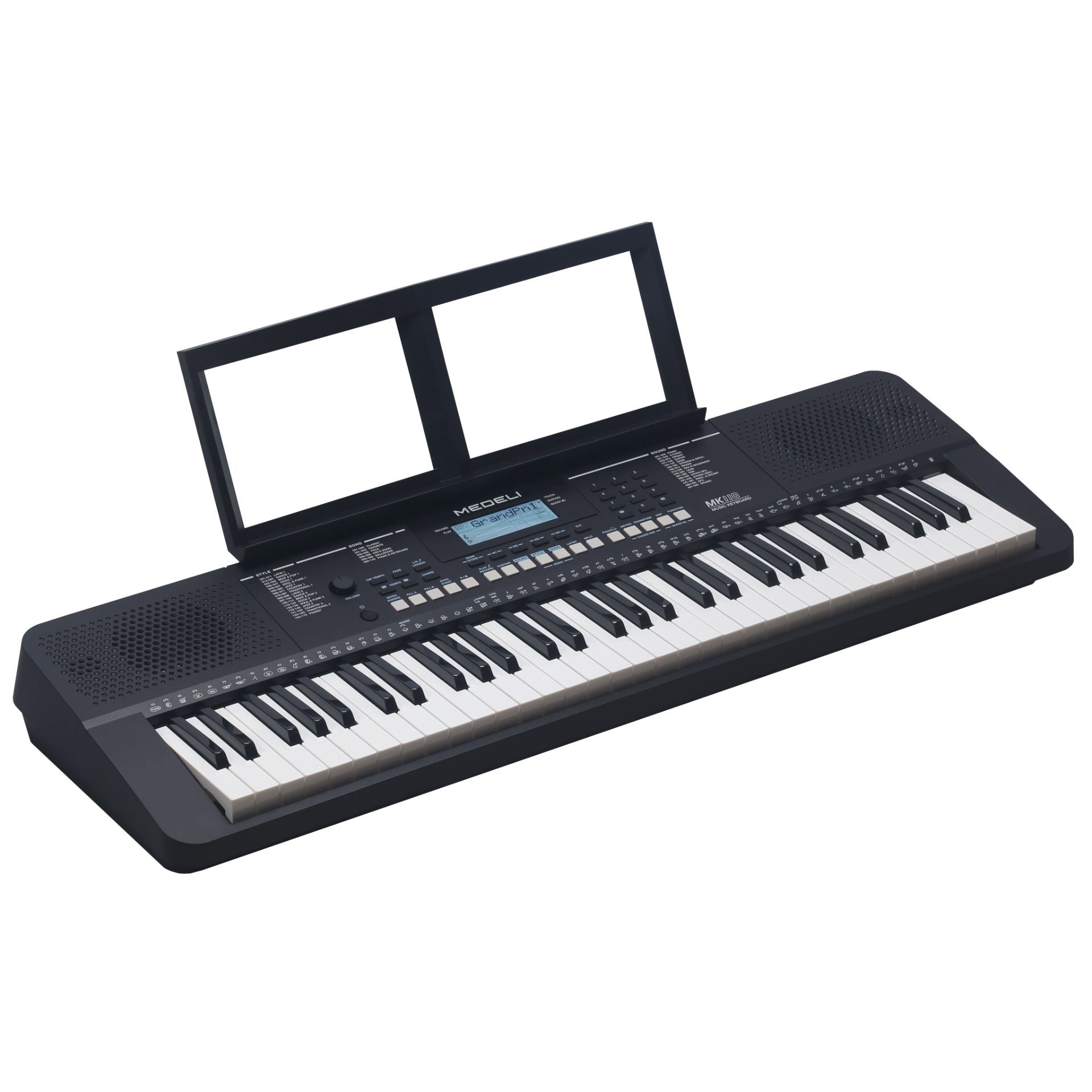 Medeli Millennium Series Keyboard 61 Key in Black