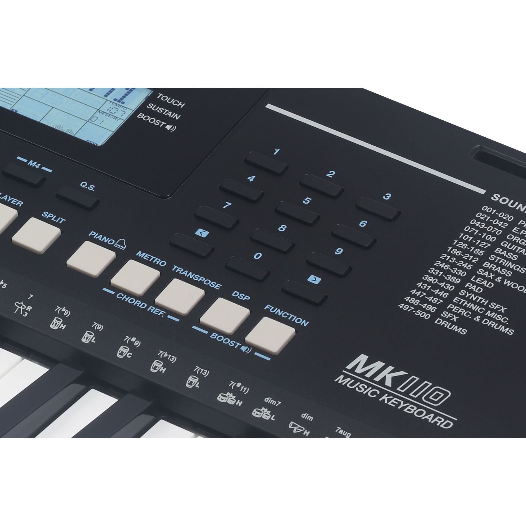 Medeli Millennium Series Keyboard 61 Key in Black