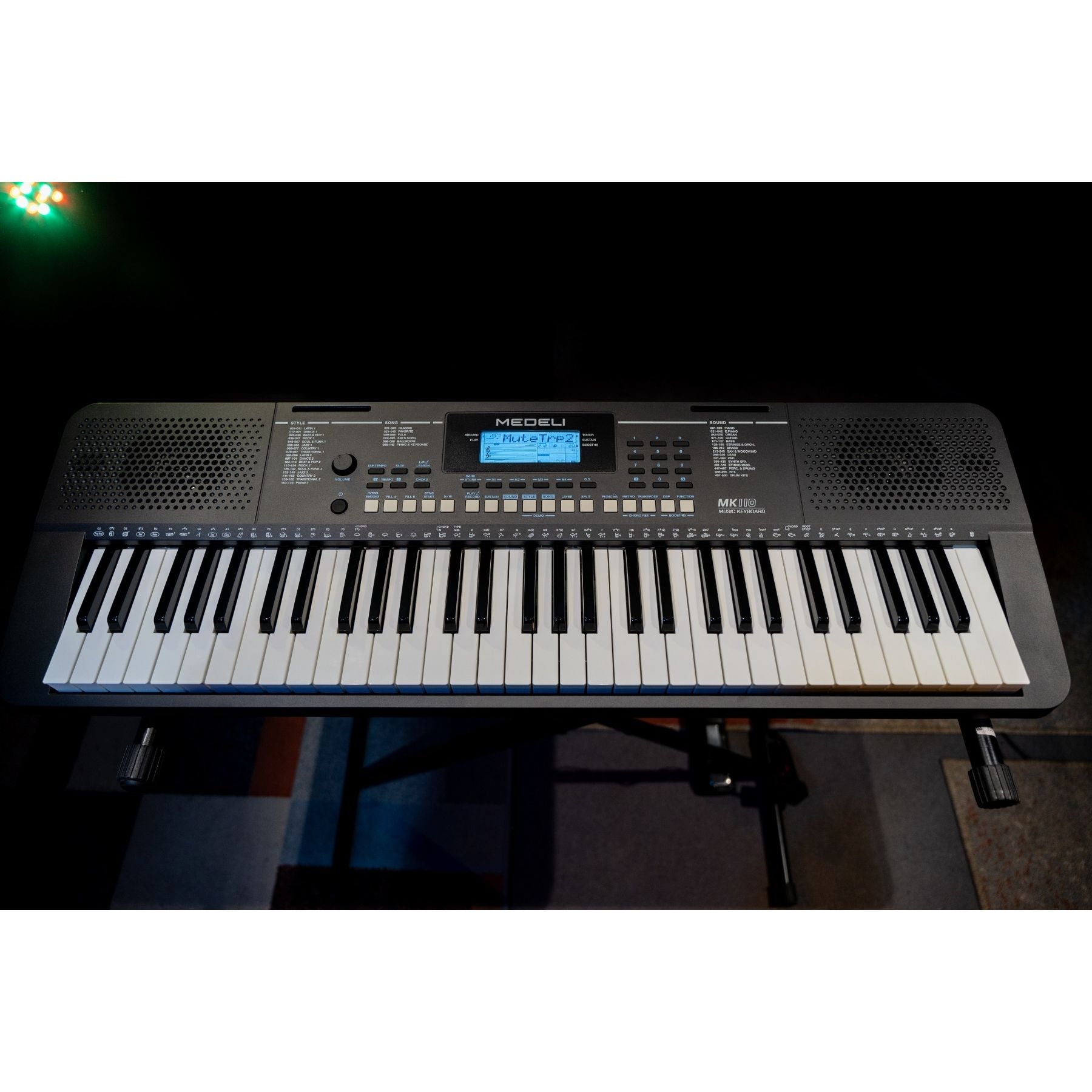 Medeli Millennium Series Keyboard 61 Key in Black