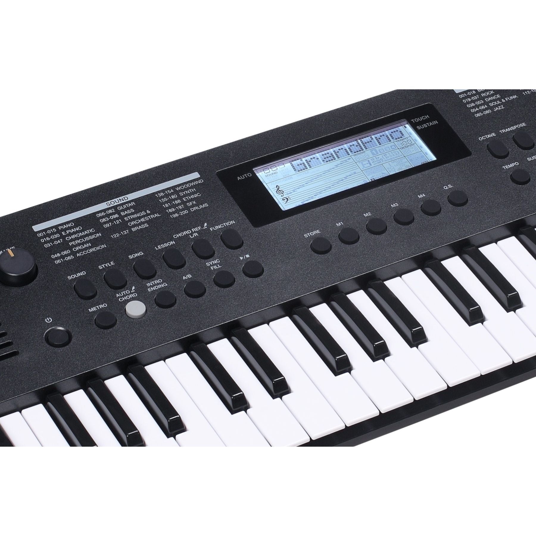 Medeli Nebula Series Keyboard 49 Key in Black