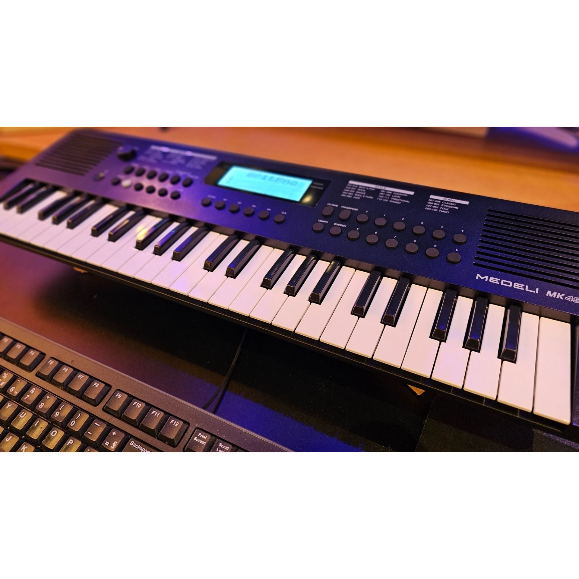 Medeli Nebula Series Keyboard 49 Key in Black