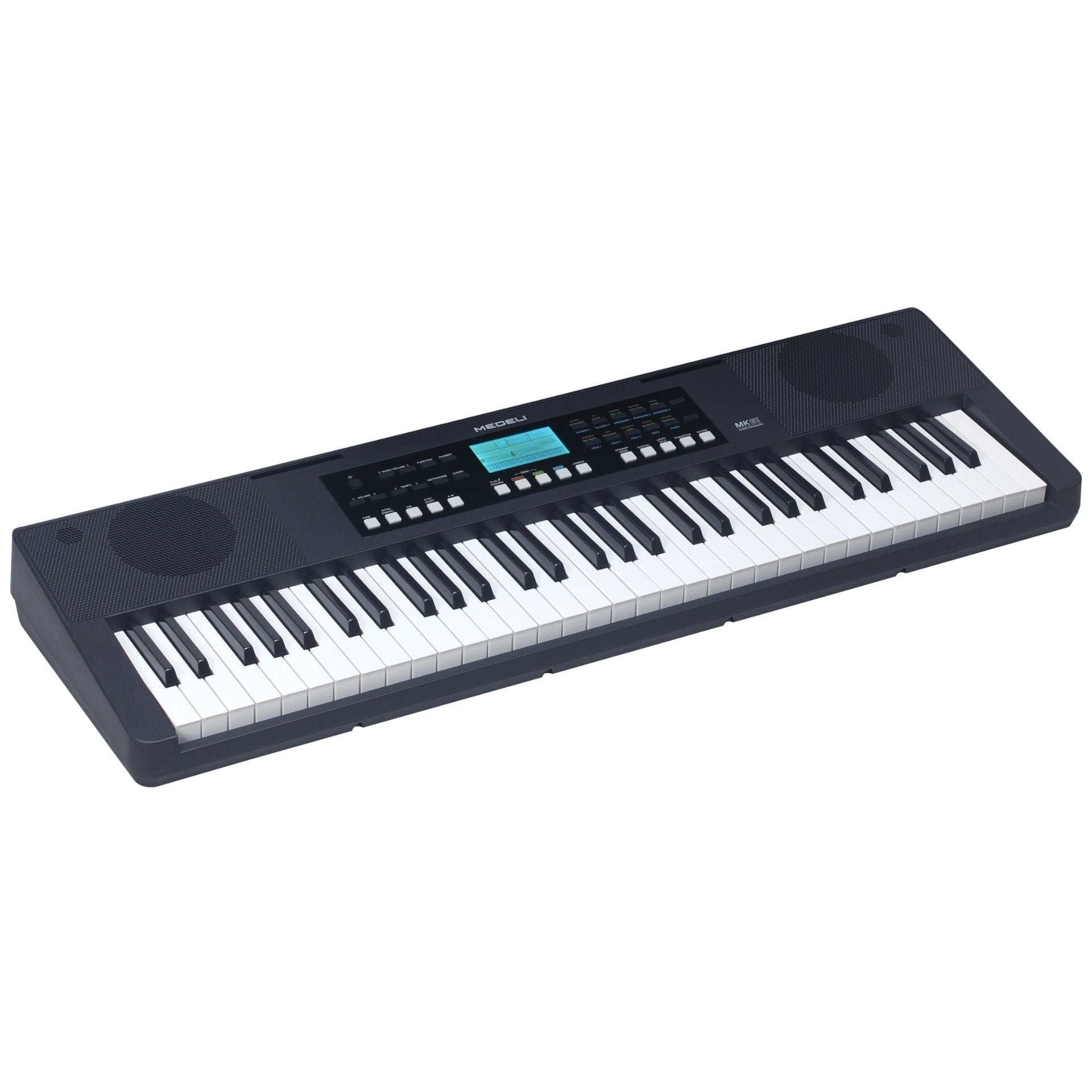 Medeli Nebula Series Keyboard 61 Key in Black