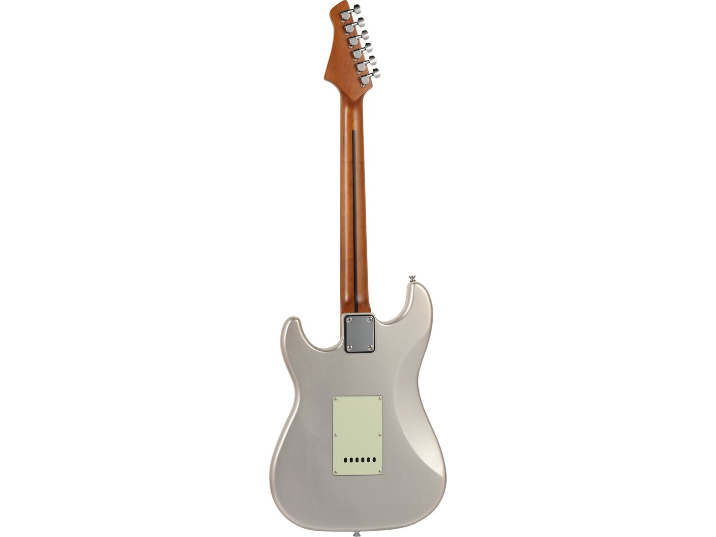 Northstar Electric Guitar HSS Double Cut, in Inca Silver