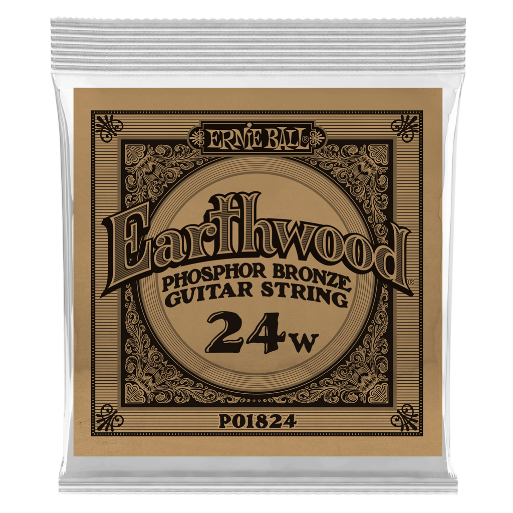 Ernie Ball Earthwood Phosphor Bronze Acoustic Single 0.24w
