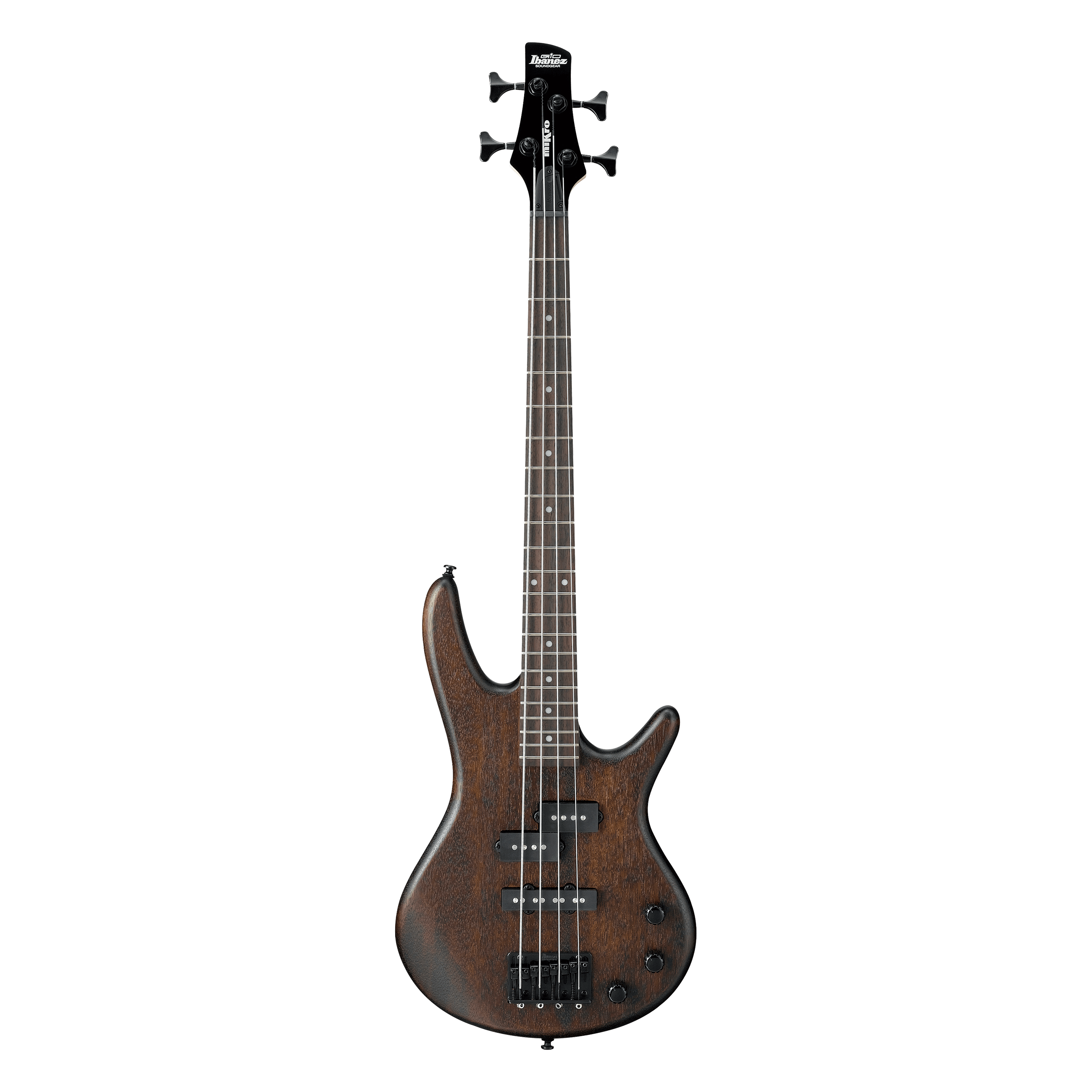Ibanez GSRM20B-WNF Mikro Gio Bass Guitar in Walnut Flat