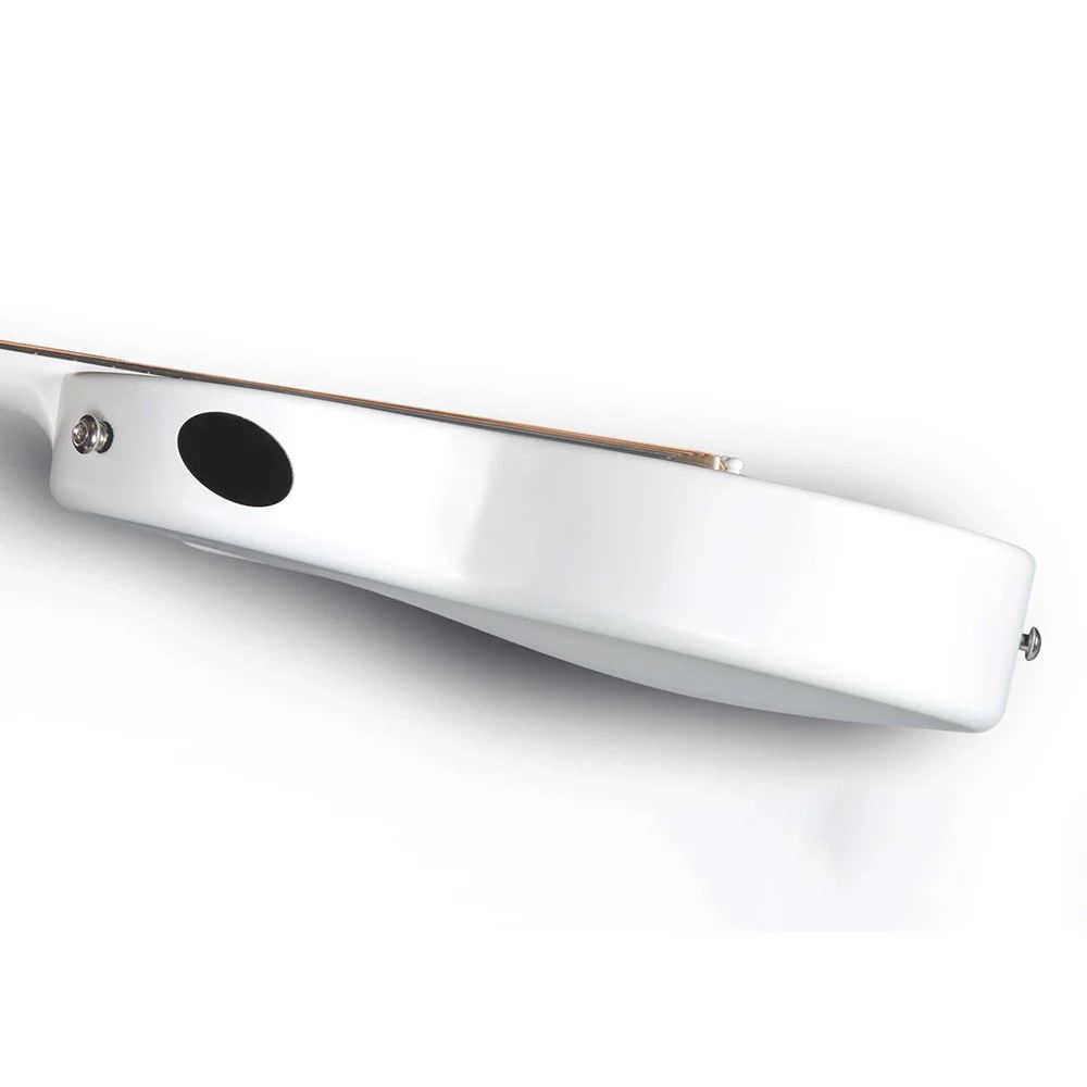 Enya Nova Go White Carbon Fibre Guitar