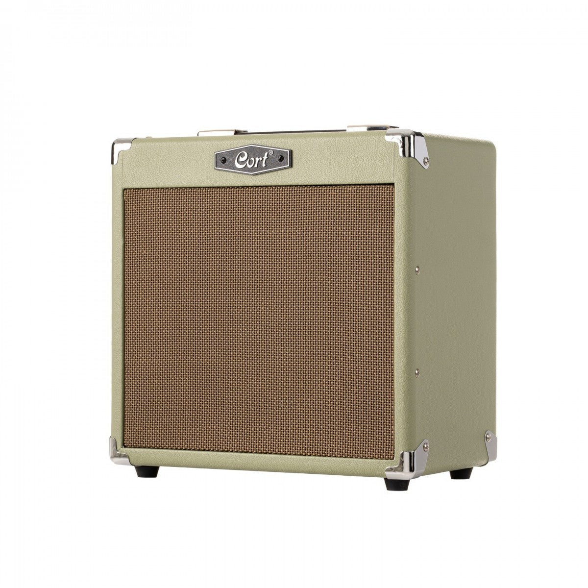 Cort CM15R 15w Practice Amp, Pastel Green
