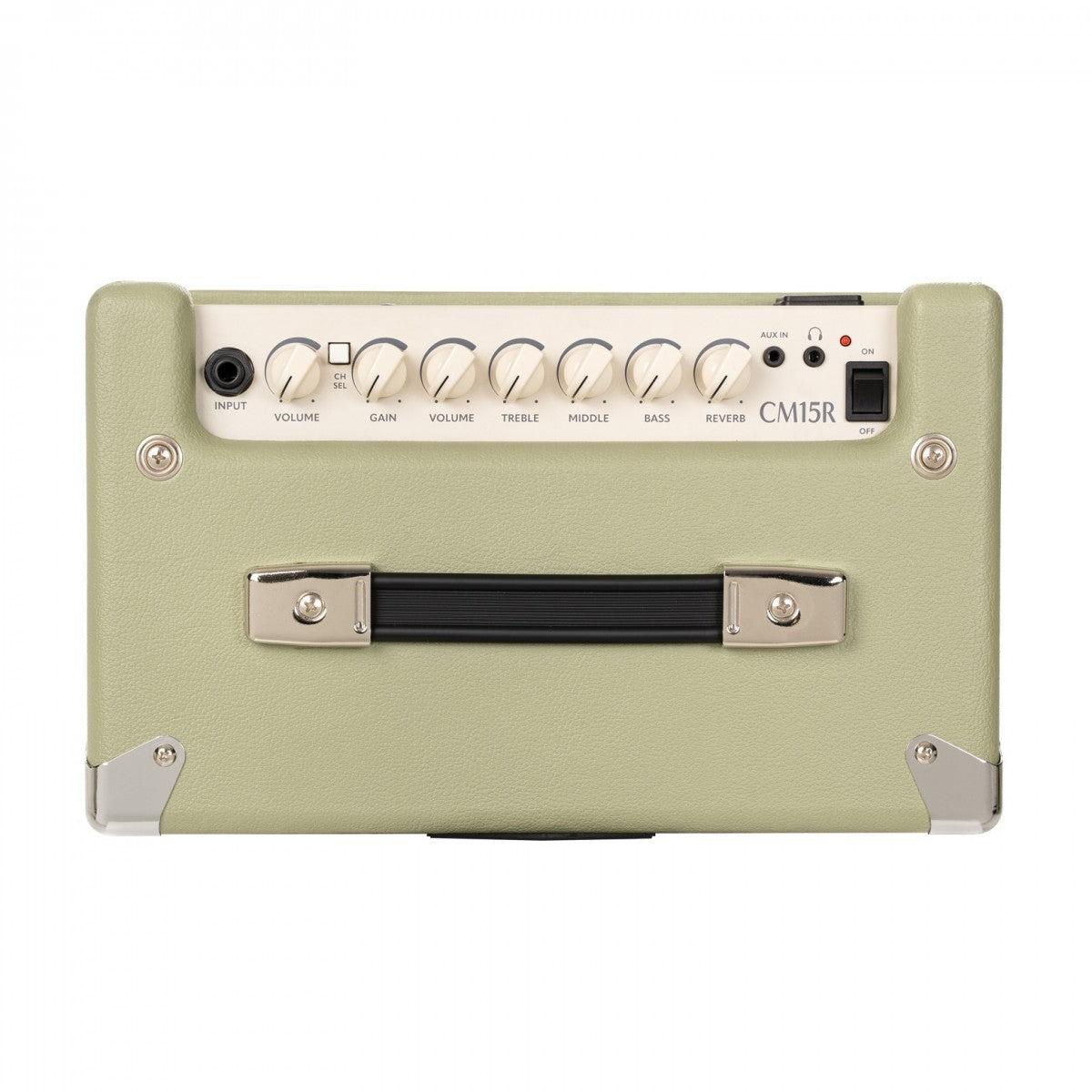Cort CM15R 15w Practice Amp, Pastel Green