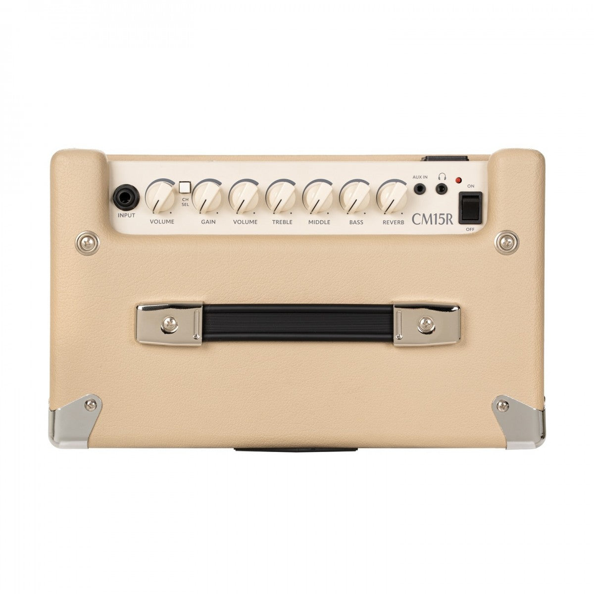 Cort CM15R 15w Practice Amp, White Sand