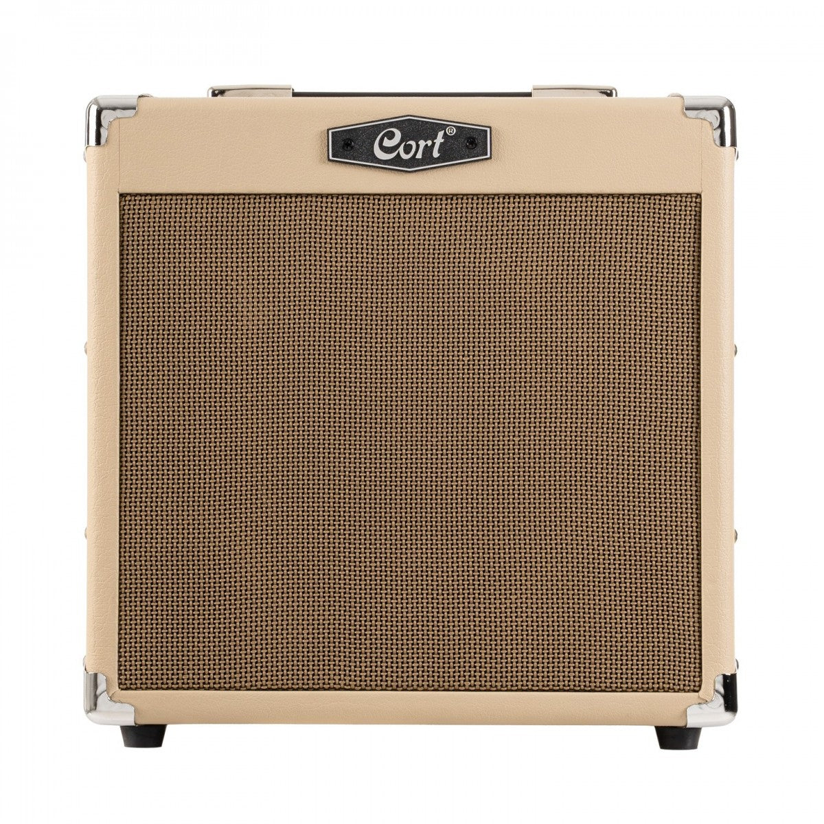 Cort CM15R 15w Practice Amp, White Sand