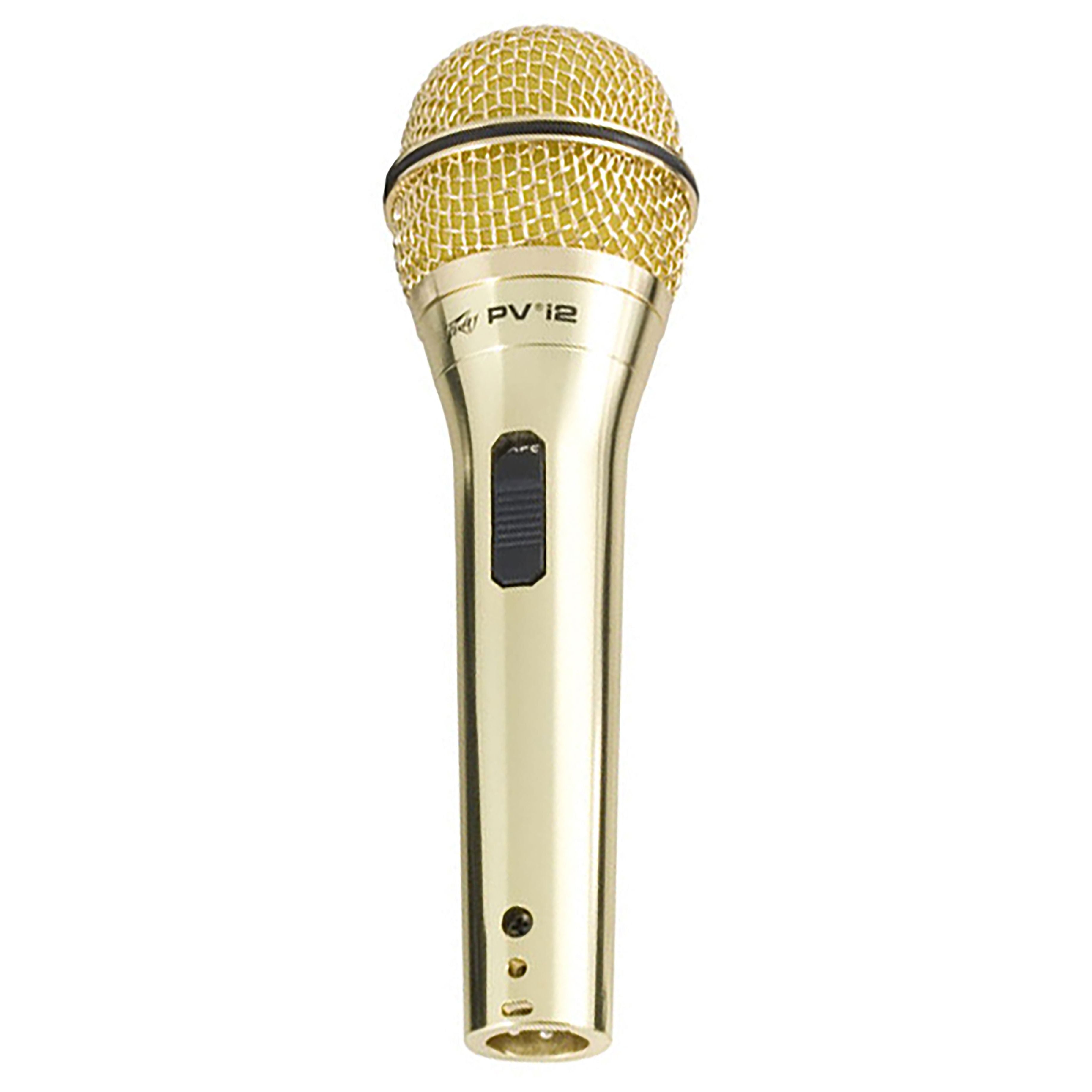 Peavey PVi2 Microphone XLR in a Gold Finish