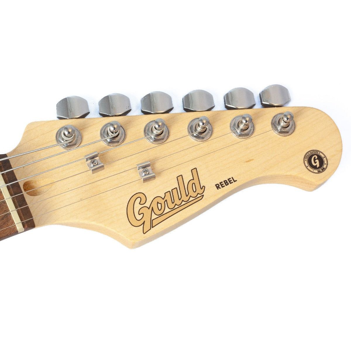 Gould Rebel Baby Electric Guitar in Cool Green