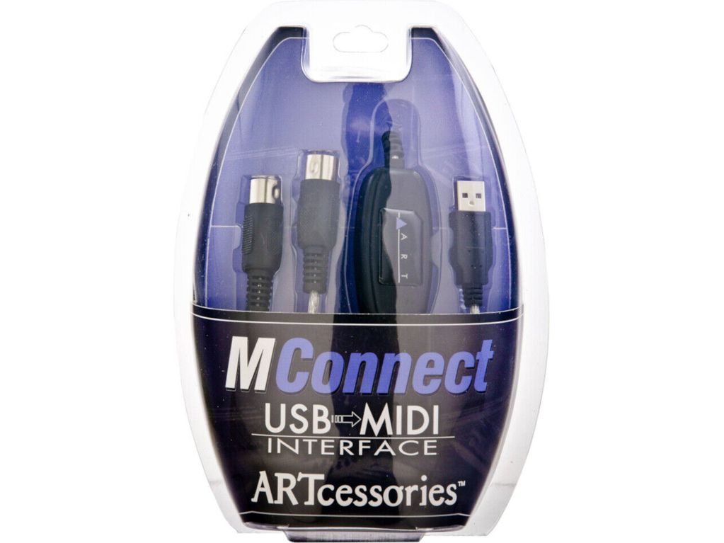 ART M-Connect 1x1 MIDI/USB Interface : Cables