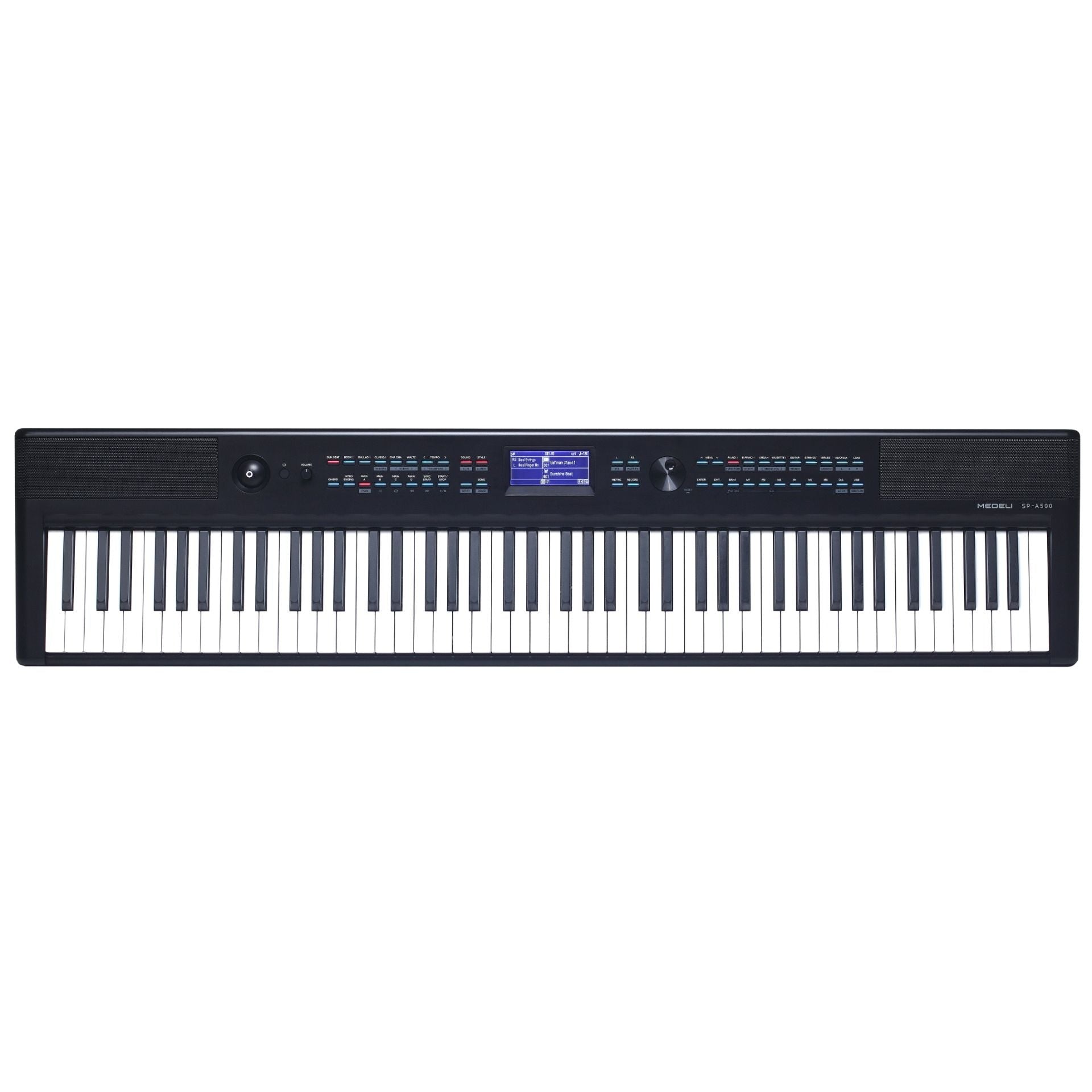Medeli Performer Series Digital Compact Stage Piano Bluetooth 88 Key in Black