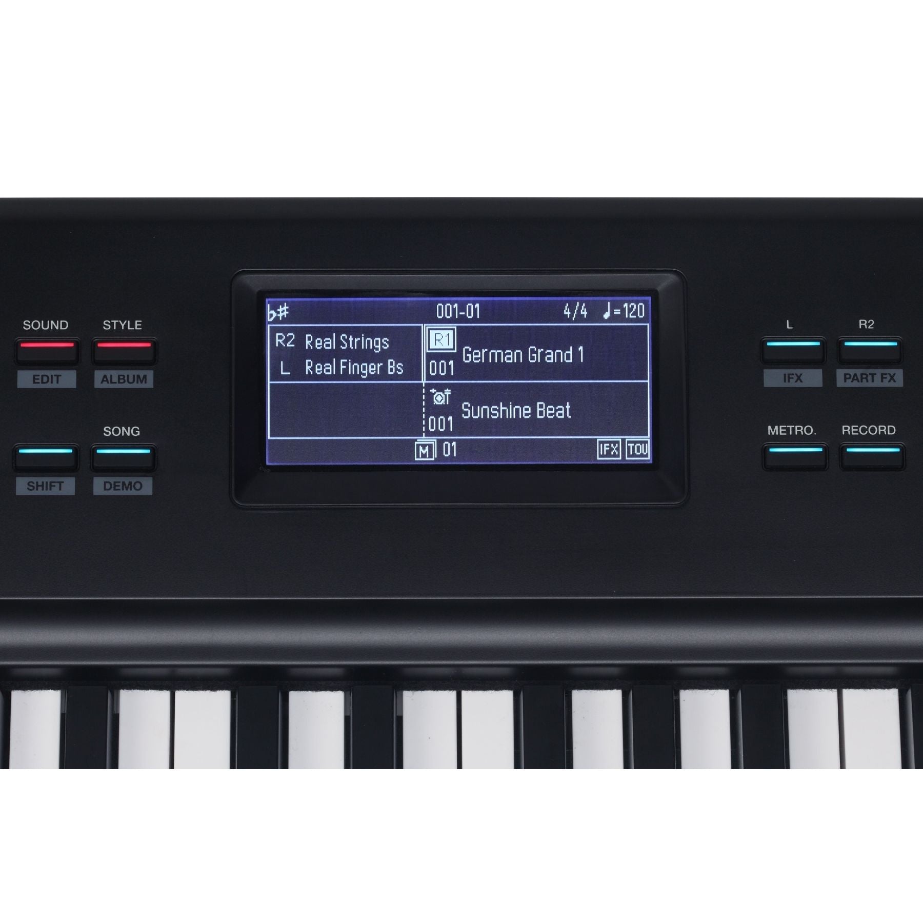 Medeli Performer Series Digital Compact Stage Piano Bluetooth 88 Key in Black