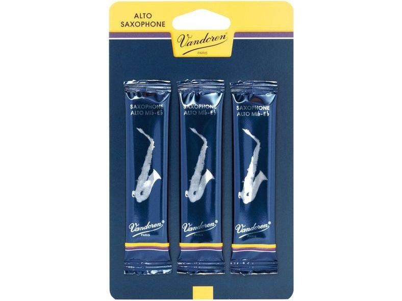 Vandoren Alto Sax Reeds 2 Traditional (3 pack)