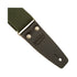 Magrabo Stripe SC Entry Dark Green 5 cm Terminals Black Silver buckle Premium Guitar Strap