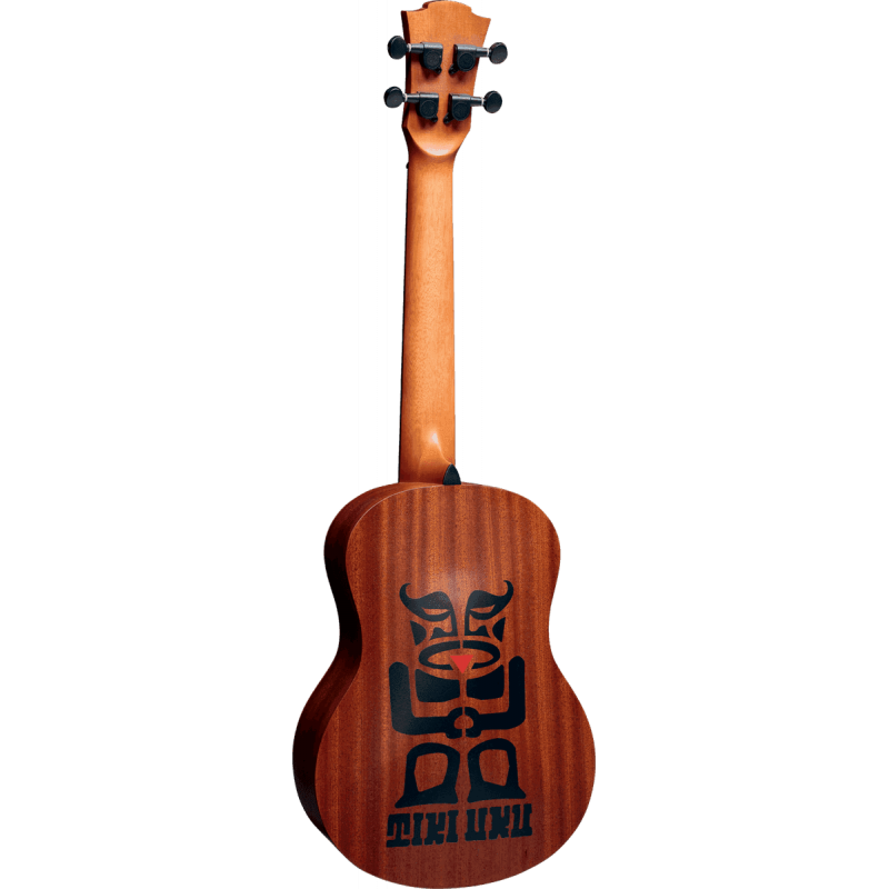 LAG Tenor Slim Arched Back Ukulele With Case