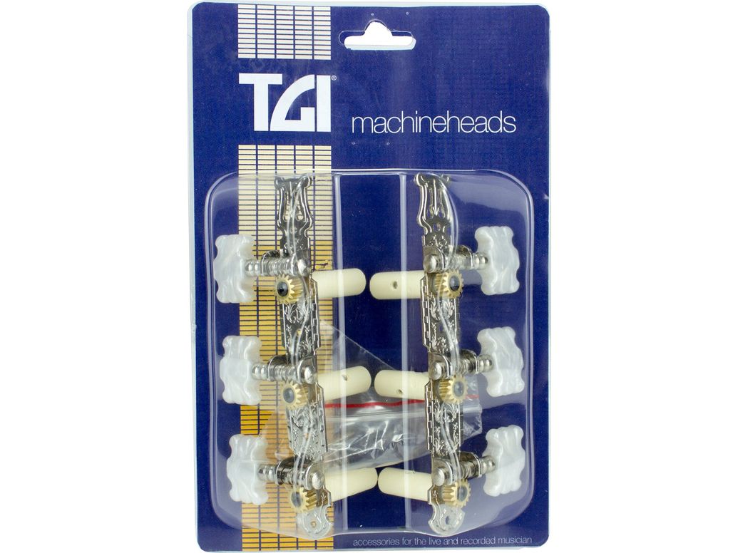 TGI Machineheads Classical 3 in a Line in Nickel