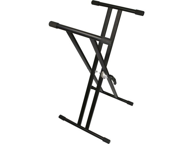 TGI Keyboard Stand Double Braced in Black