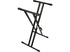 TGI Keyboard Stand Double Braced in Black