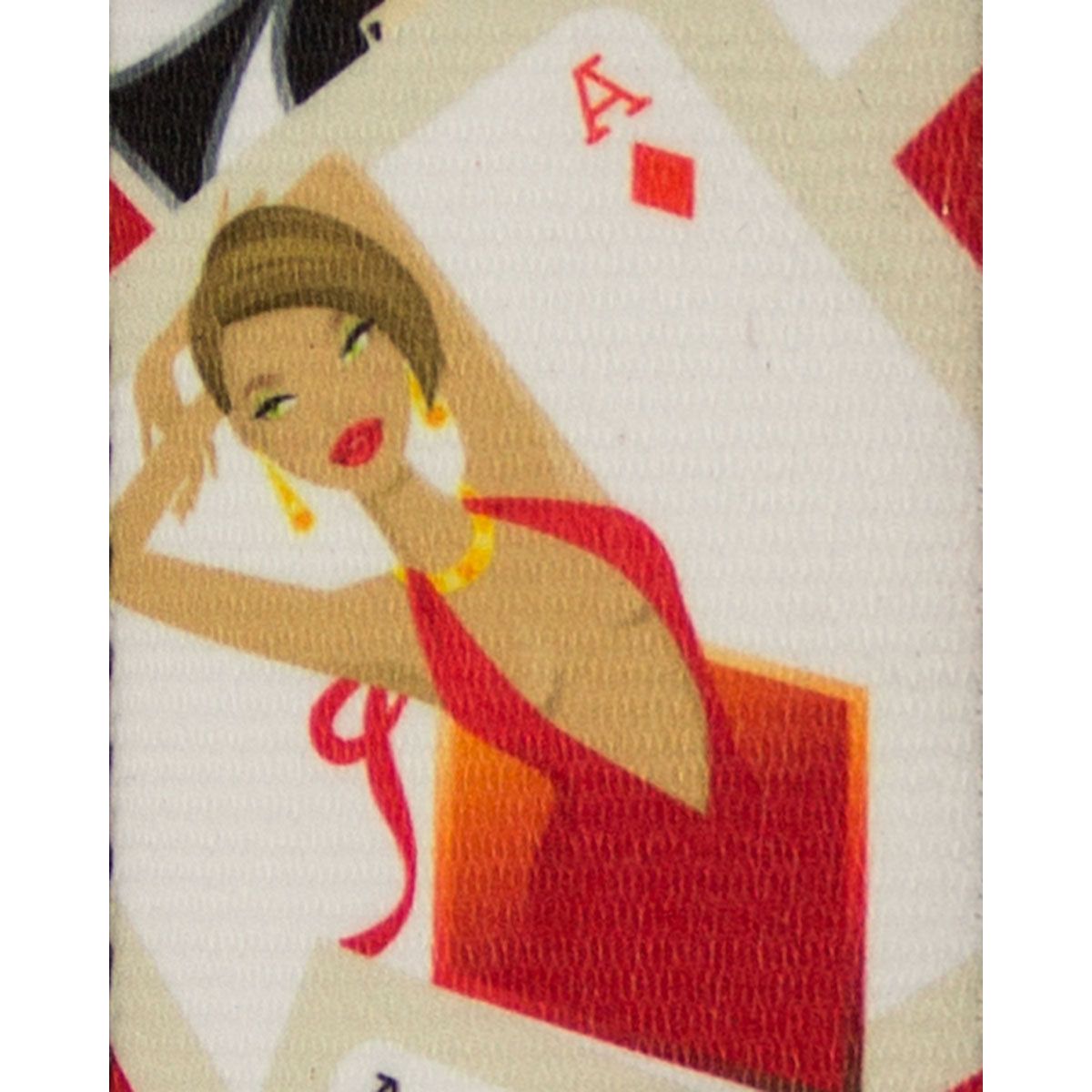 Guitar Strap Ace Cards with Leather Ends