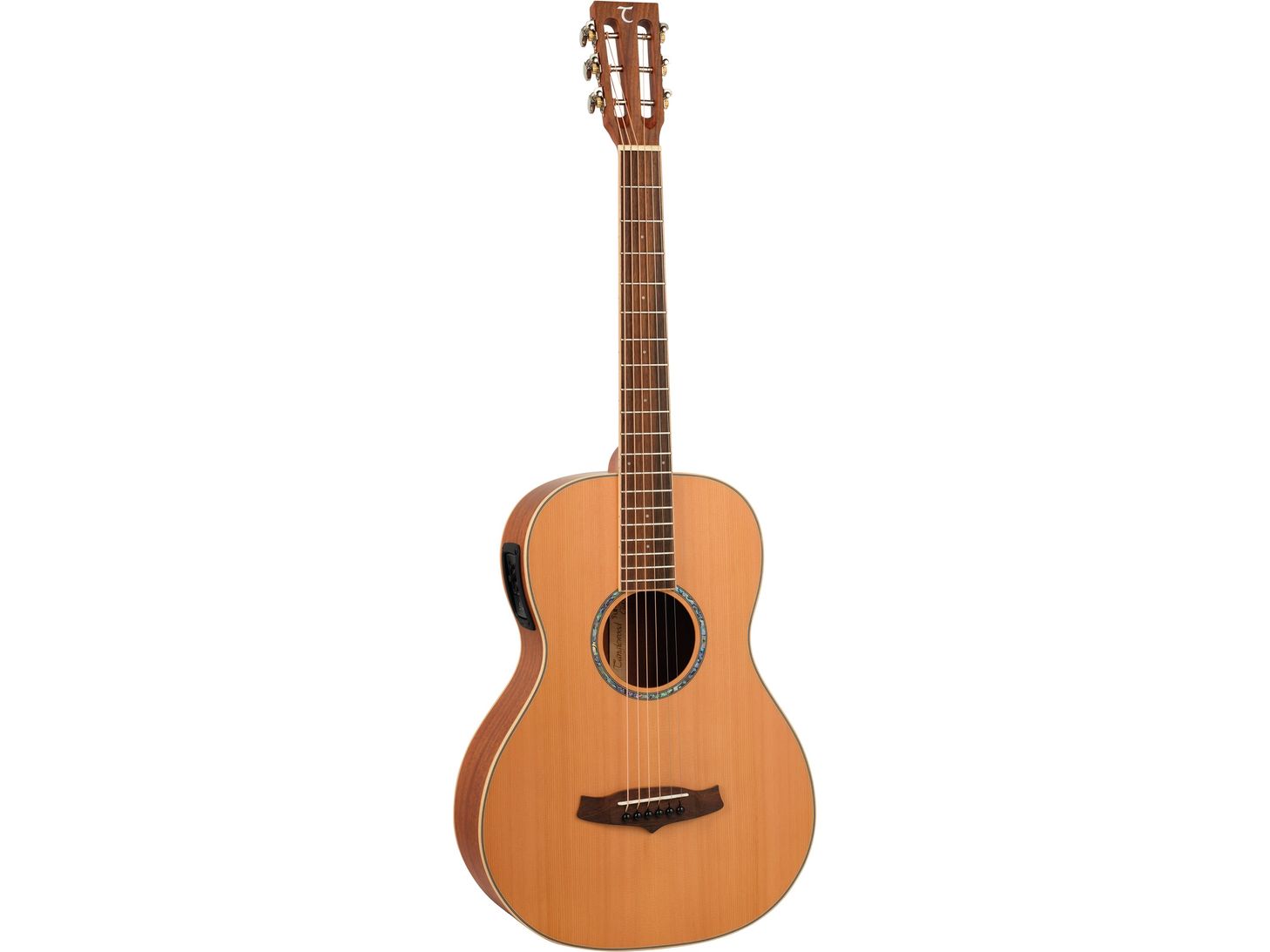 Tanglewood Parlour 'TSC8E' Sundance Classic Series in Natural Satin