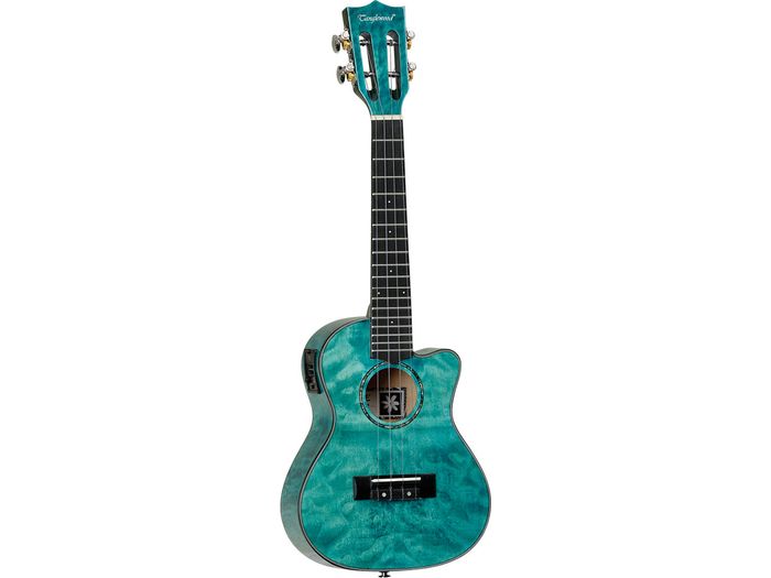 Tanglewood TWT 23 E 'Concert' Ukulele, Tahitian Coral Gloss