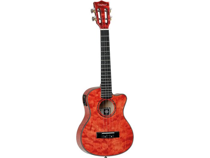 Tanglewood TWT 26 E Electro 'Tenor' Ukulele, Tuscan Sunset Red Gloss