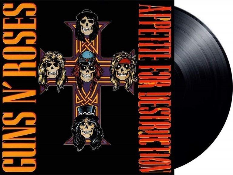 Guns N Roses Appetite For Destruction Vinyl Record